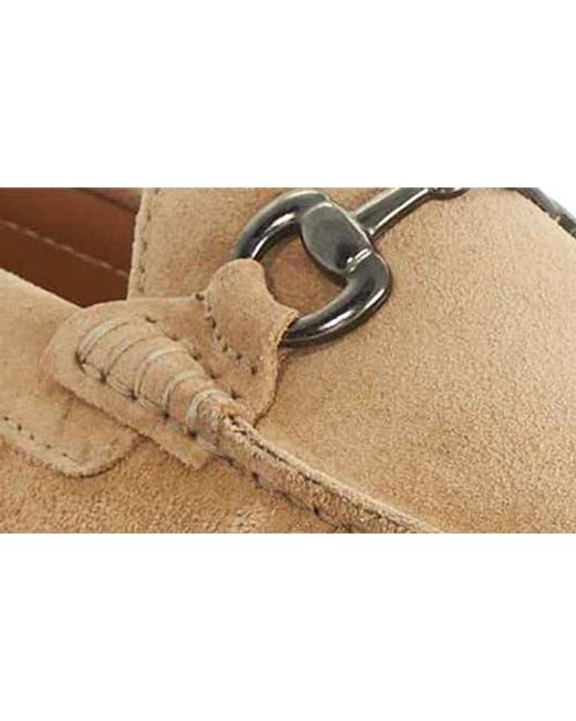 Dune Natural Brackon Bit Loafer for men