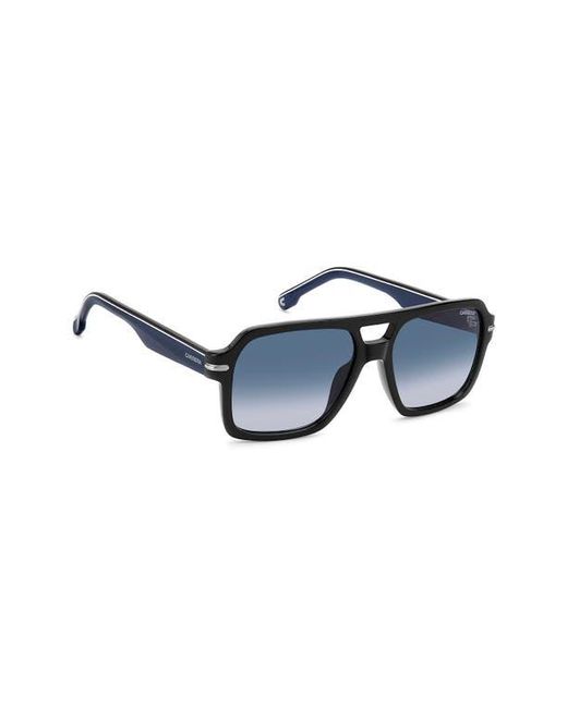 Carrera Blue 56Mm Gradient Square Sunglasses for men