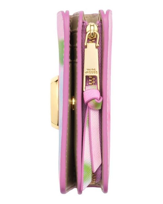Marc Jacobs Pink The Mini Compact Wallet