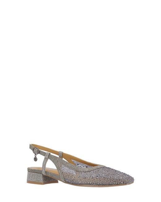 J. Reneé Gray Layton Slingback Flat