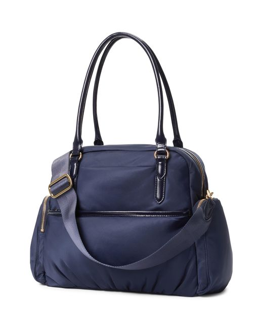 MZ Wallace Blue Chelsea Everyday Nylon Shoulder Bag