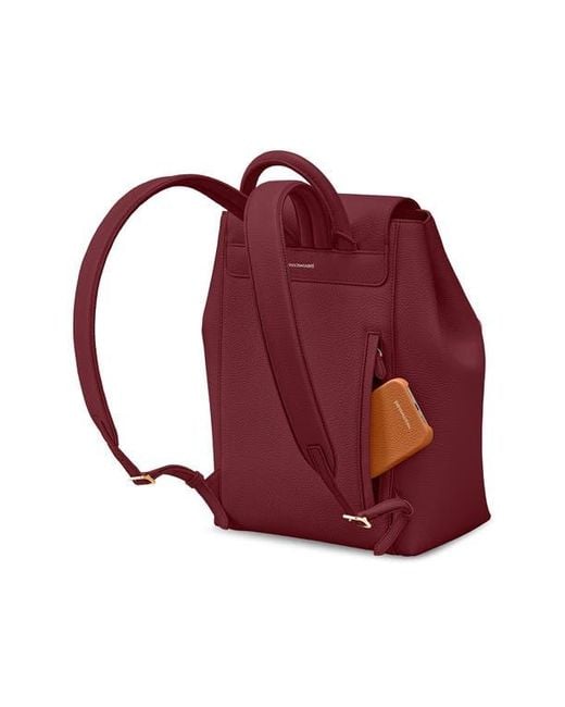 Maison De Sabre Red The Medium Soft Backpack