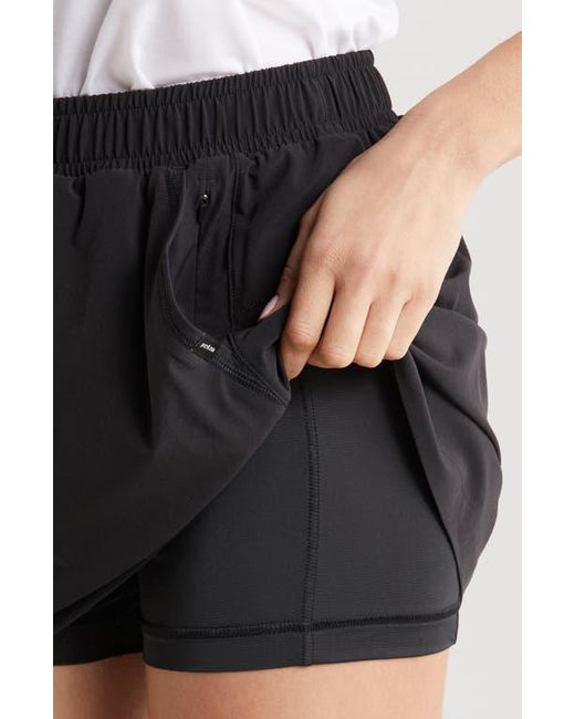 Prana Black Railay Performance Skort