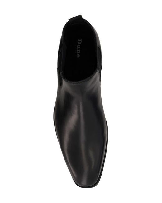 Dune Black Mandatory Chelsea Boot for men