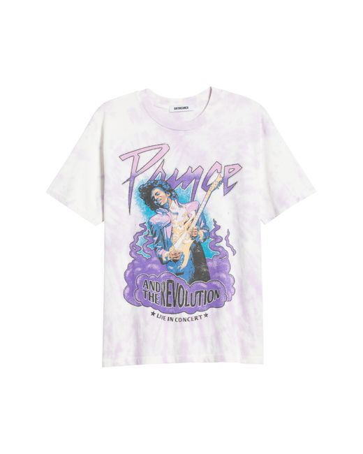 Daydreamer White Prince Live Cotton Graphic T-shirt