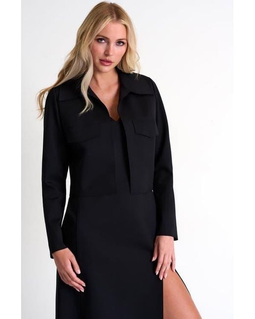 Shan Black Contemporary Cropped Jacket