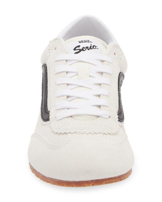 Vans White Super Lowpro Sneaker