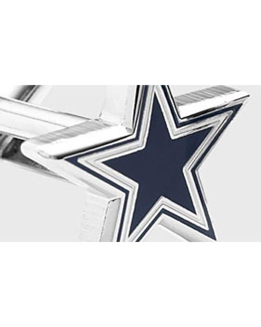 Cufflinks Inc. Blue 'Dallas Cowboys' Cuff Links for men