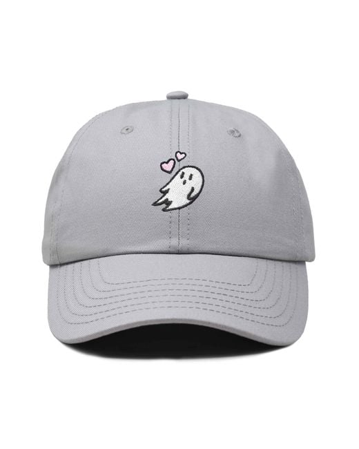 Alix Gray Heartly Ghost Embroidered Cap