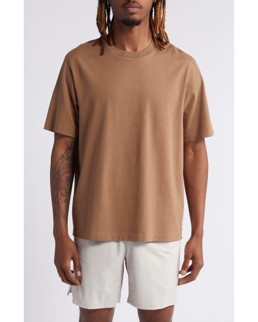 Reigning Champ Brown Midweight Jersey T-shirt for men