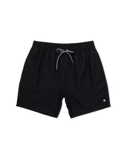 Hurley Black Icon Balboa Board Shorts for men
