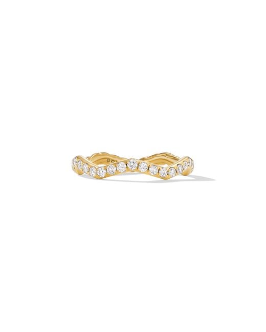 David Yurman Multicolor Zigzag Stax Ring