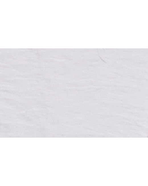 Desigual White Embroidered Hammered Satin Top
