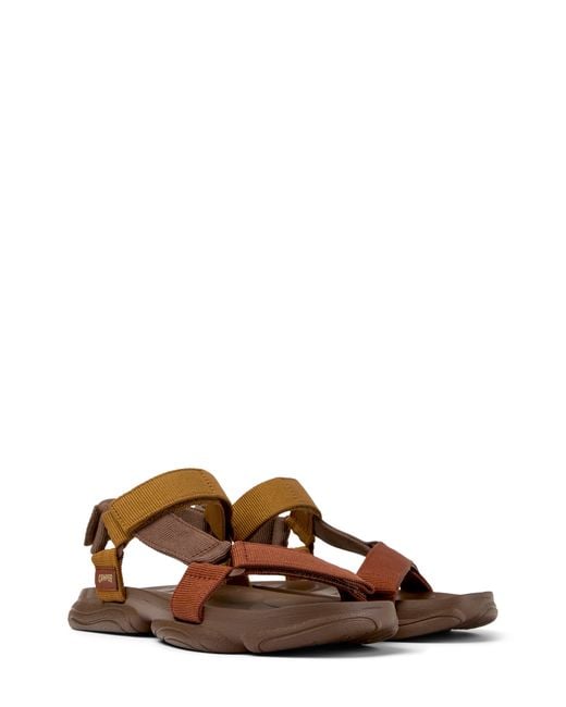 Camper Brown Karst Sandal for men