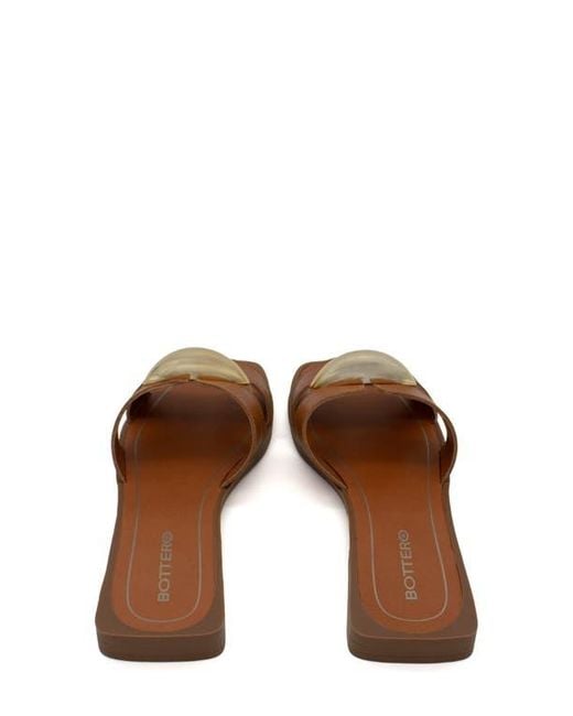 BOTTER Brown Cutout Slide Sandal