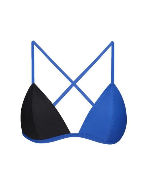 Ansea Blue The Reversible Triangle Top