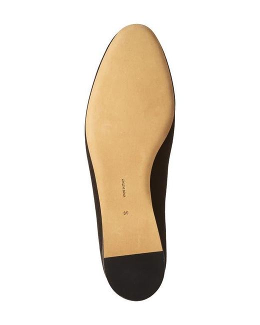 The Row Black Awar Loafer Flat