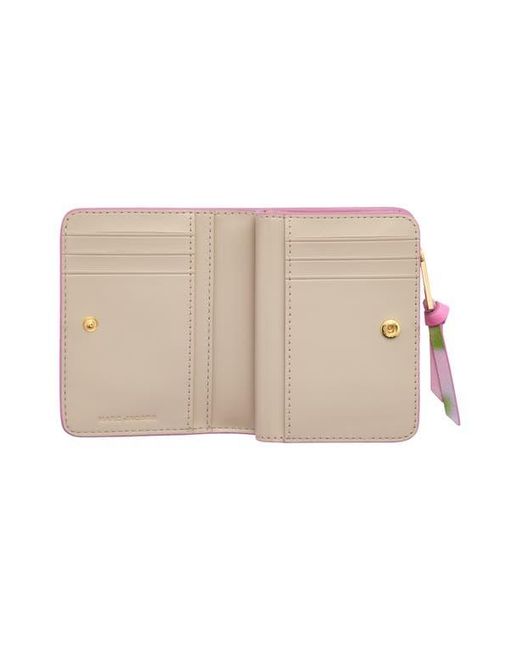 Marc Jacobs Pink The Mini Compact Wallet