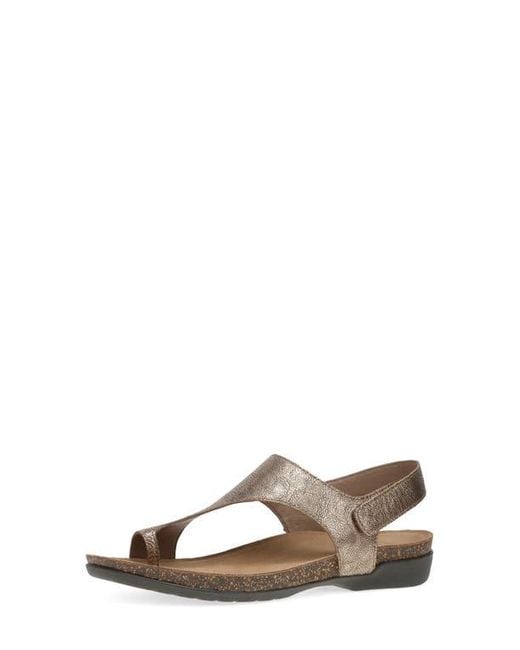 Dansko Brown Reece Sandal