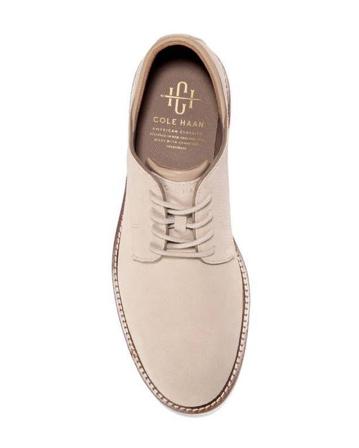 Cole Haan White American Classics Montrose Plain Toe Derby for men