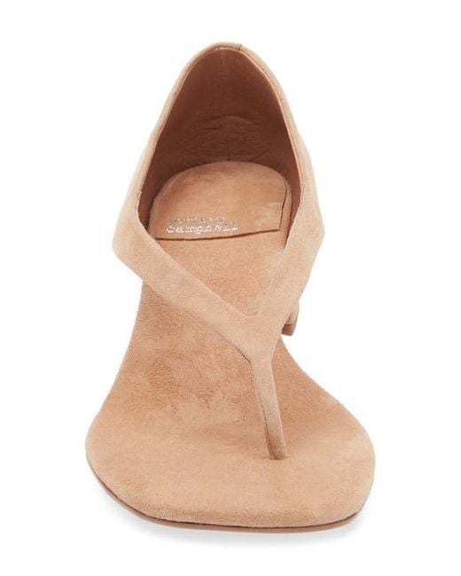 Jeffrey Campbell Brown Emelie Kitten Heel Sandal