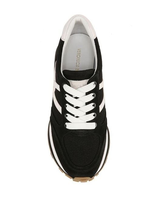 Veronica Beard Black Valentina Slip-On Sneaker