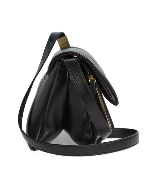 Proenza Schouler Black Small City Leather Shoulder Bag