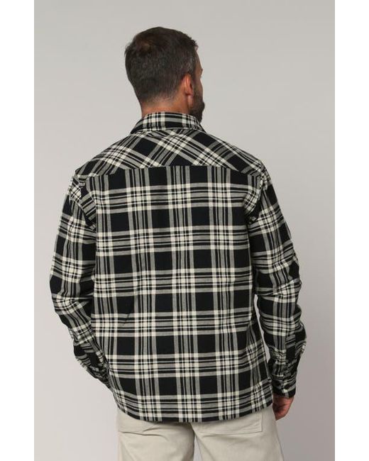 LEISURE LAB Black Outlander Button Up for men