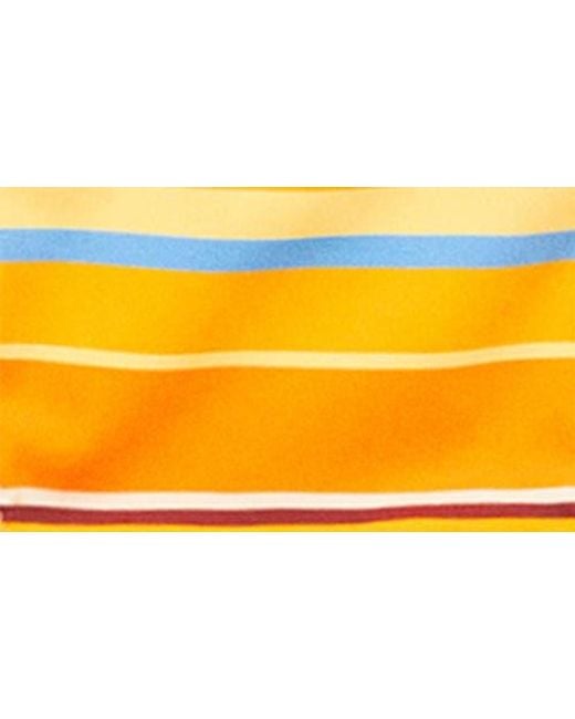 Mango Yellow Stripe Bikini Bottoms