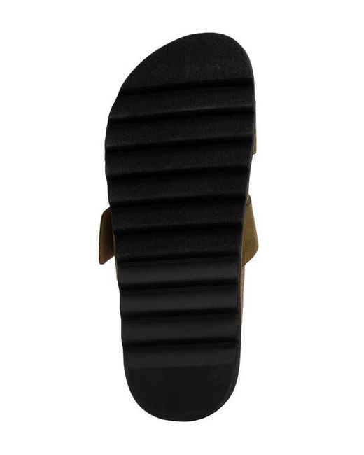 Shu Shop Green Carla Slide Sandal