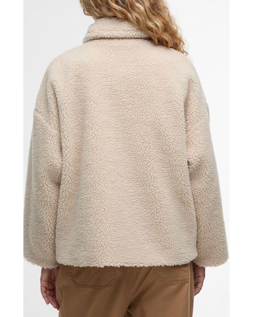 Barbour Natural Brawby High Pile Fleece Jacket