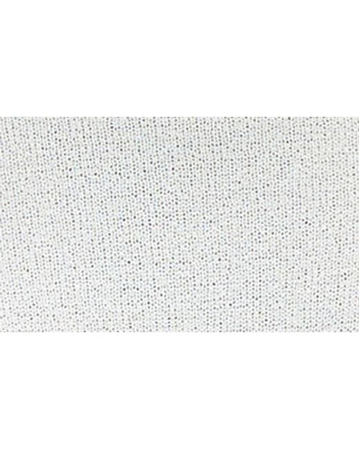 Bardot White Brody Knit Halter Dress