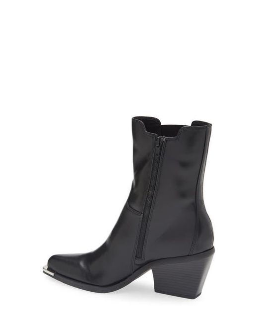Open Edit Black Braxton Western Boot