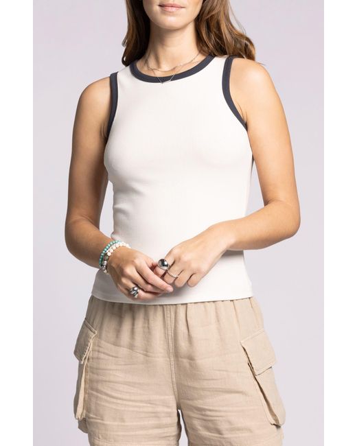 Thread & Supply Natural Eda Contrast Trim Tank