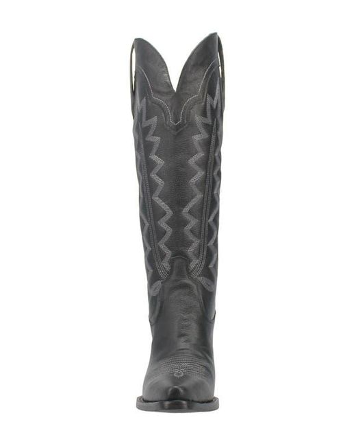 Dingo Black Knee High Western Boot
