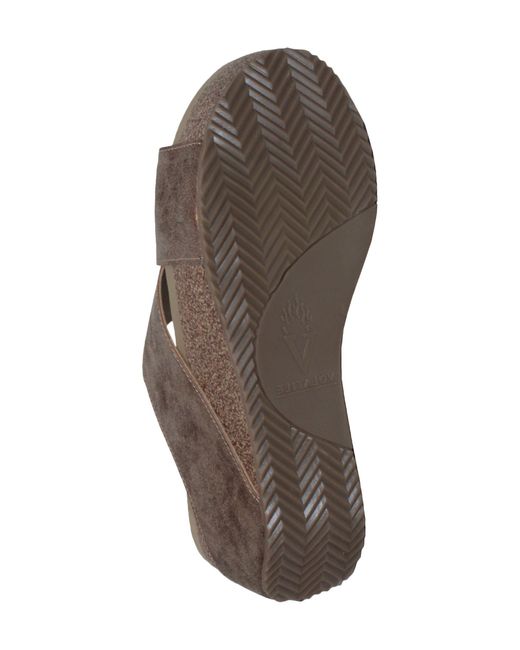 Volatile Brown Firefly Water Resistant Wedge Platform Sandal