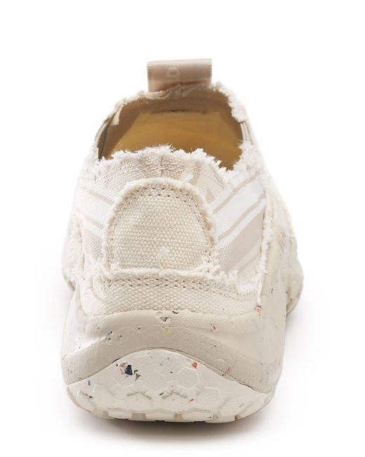 HOLO Footwear White Athena Canvas Slip-On Shoe