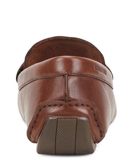 Kenneth Cole Brown Theme Bit Moc Toe Driving Loafer for men