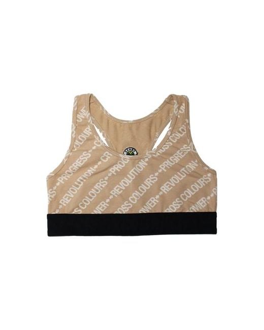 Cross Colours Natural Power Revolution Progress Change Bralette