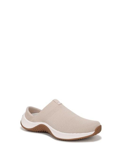 Ryka White Encore Knit Mule