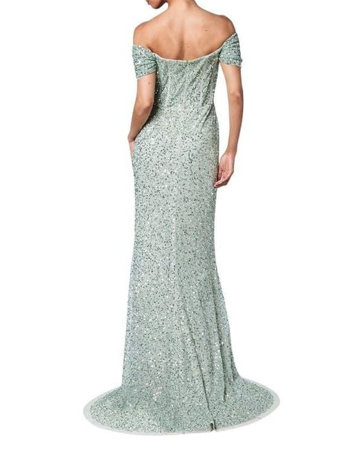 coast blue bridesmaid dresses Blue Scoop Neck Spaghetti Strap Charmeuse Panel Train Bridesmaid Dress main image 0