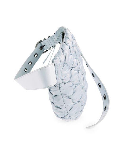 Rag & Bone White Petra Quilted Sling Bag