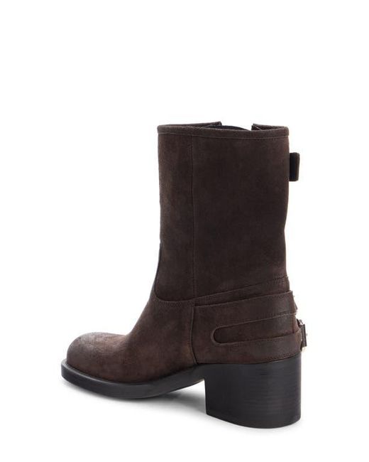 Chloé Brown Dakota Biker Boot