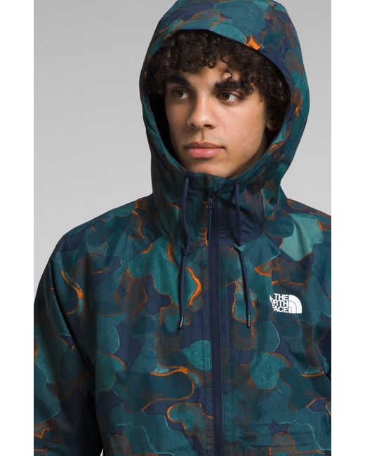 The North Face Antora Waterproof Hooded Rain Jacket in Blue for Men Lyst