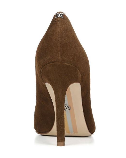 Sam Edelman Brown Hazel Pointed Toe Pump