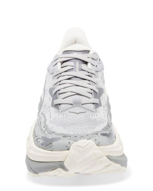 Hoka One One White Stinson Atr 7 Running Shoe