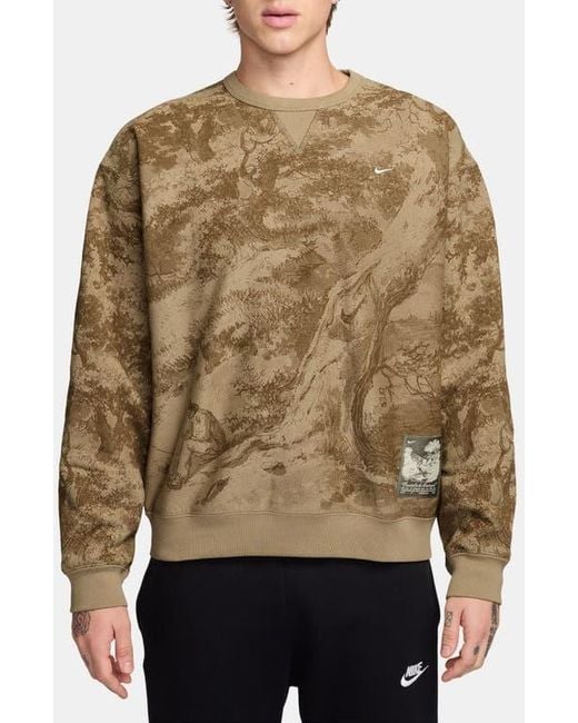 nike brown sweatshirt mens