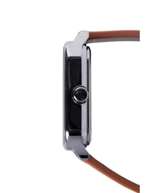 G-Shock Black Moonphase Leather Strap Watch, 44.5Mm X 34Mm for men