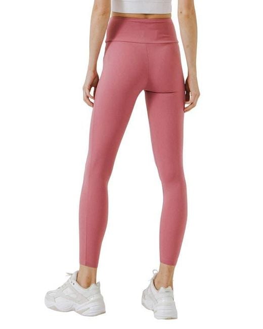 Grey Lab Red Leggings
