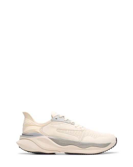 Clarks White Pace Lace-Up Sneaker for men